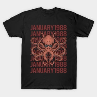 Funny Octopus - January 1988 T-Shirt